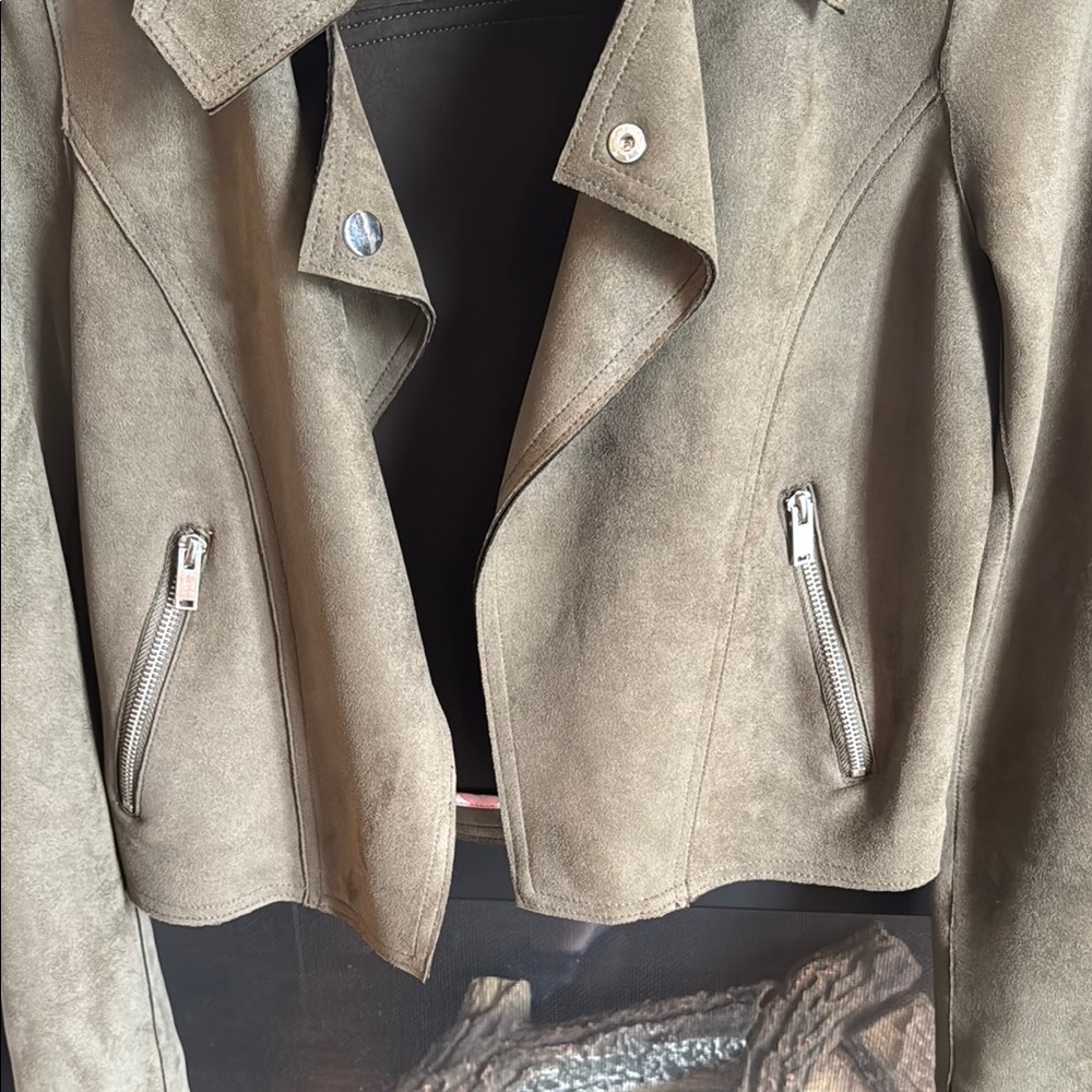 Anthropologie Green Blazer Classic Style - image 2